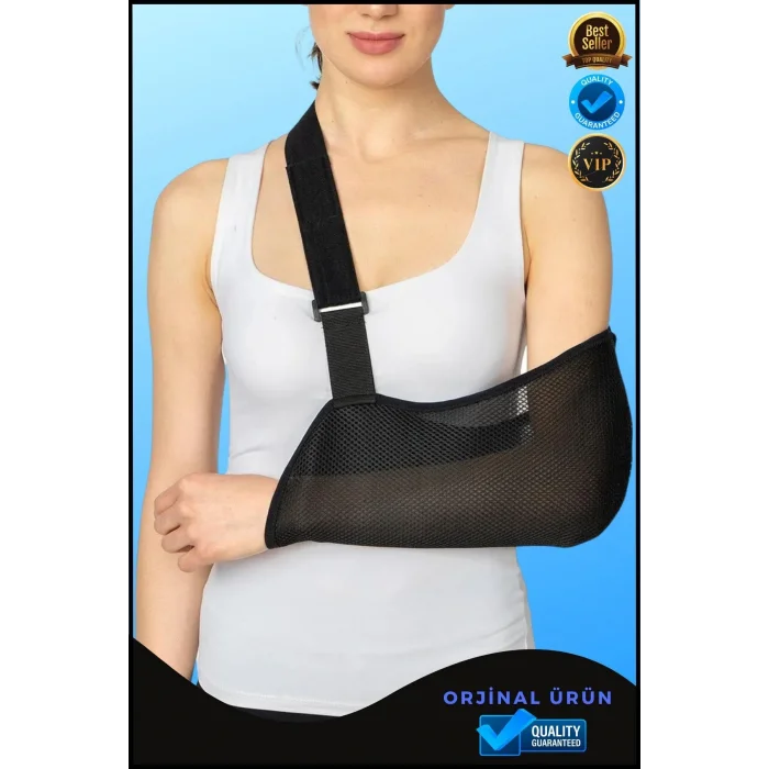 Genel Ürün Fileli Medikal Kol Askısı Siyah Renkli - DBD-329