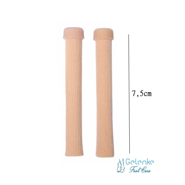 Genel Ürün 7,5Cm El ve Ayak Parmak Koruyucu Teo Kumaş Kaplı Jel Silikon Tüp Tırnak Batması Kemik Nasır Koruyuc