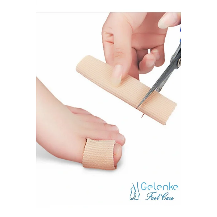 Genel Ürün 7,5Cm El ve Ayak Parmak Koruyucu Teo Kumaş Kaplı Jel Silikon Tüp Tırnak Batması Kemik Nasır Koruyuc