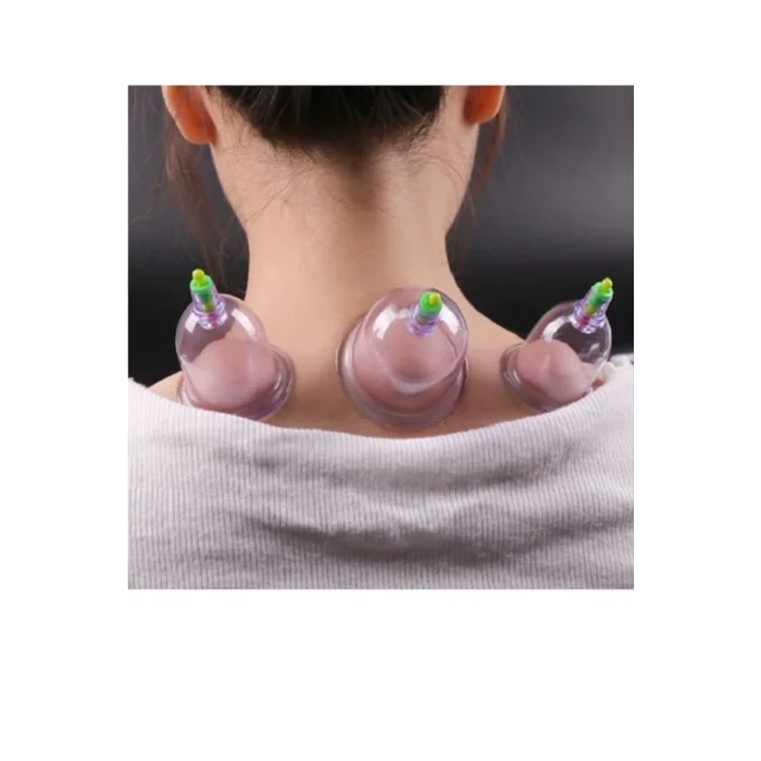 Hacamat Seti 13 Parça Canlandırıcı Selülit Ve Çatlak Giderici Kupa Çekme Vakumlu Masaj Aleti - Hacamat Seti