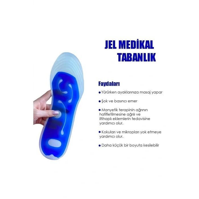 Genel Ürün Masaj Etkili, Yumuşak Silikon Ayakkabı Tabanlığı, Tüm Ayakkabılar Için Konfor Tabanlık