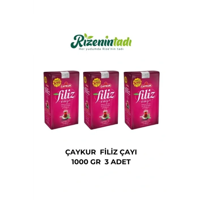 Genel Ürün FİLİZ ÇAYI 1 KG - 3 ADET