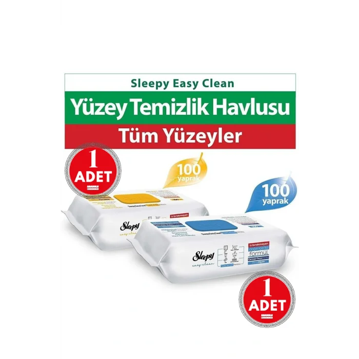 Genel Ürün Easy Clean Çamaşır Suyu Katkılı Ve Arap Sabunu Katkılı Yüzey Temizlik Seti