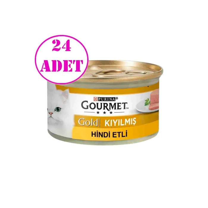 Genel Ürün Proplan Kıyılmış Hindili Kedi Konservesi 85 gr 24 Ad