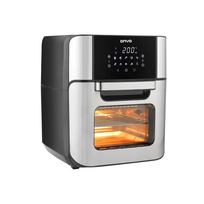 Genel Ürün Ovfry09 Oven Airfryer 12 Litre Multifonksiyonel Sıcak Hava Fritözü & Fırın