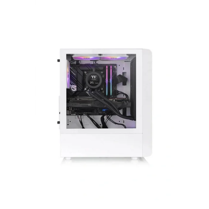 Genel Ürün S200 TG 650W 80+ ARGB 3x120mm Fan Mesh Pencereli Beyaz Oyuncu Kasası