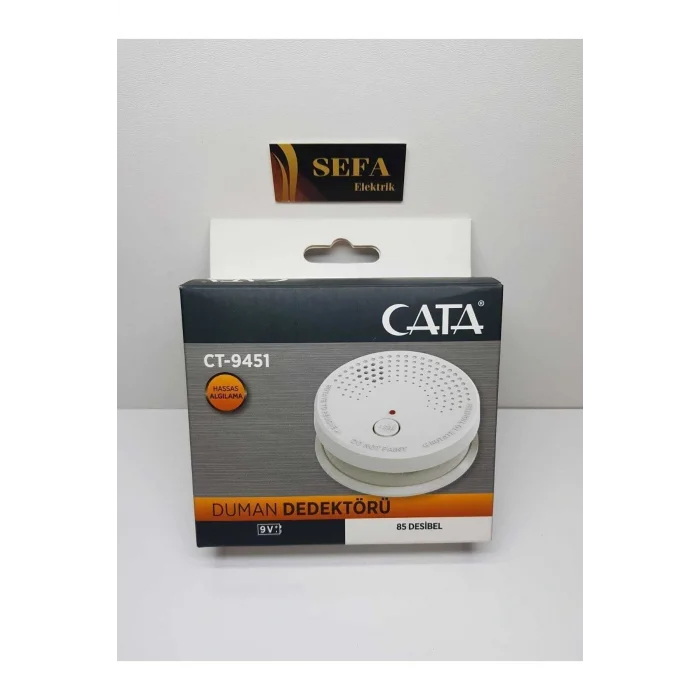 Genel Ürün Duman Dedektörü Ct-9451 ( Pil Çıkmaz )