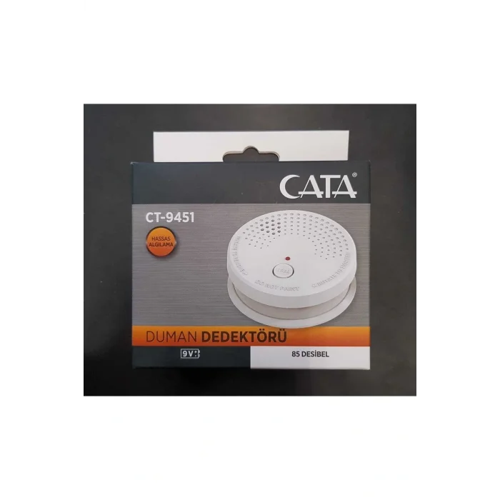 Genel Ürün Duman Dedektörü Ct-9451 ( Pil Çıkmaz )