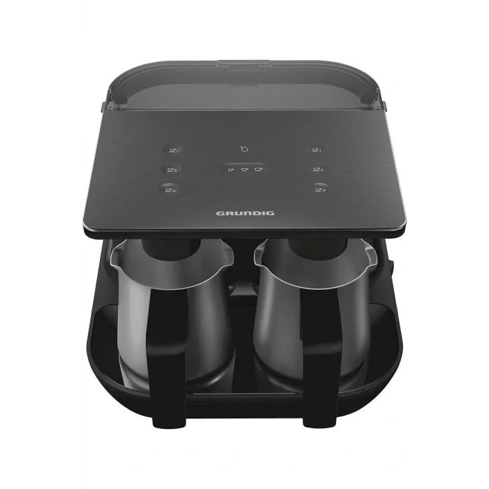 Genel Ürün İkili  Türk Kahvesi Makinesi Çelik Cezveli 1.5 Litre Su Kapasitesi