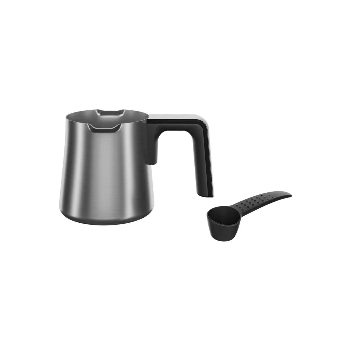 Genel Ürün İkili  Türk Kahvesi Makinesi Çelik Cezveli 1.5 Litre Su Kapasitesi