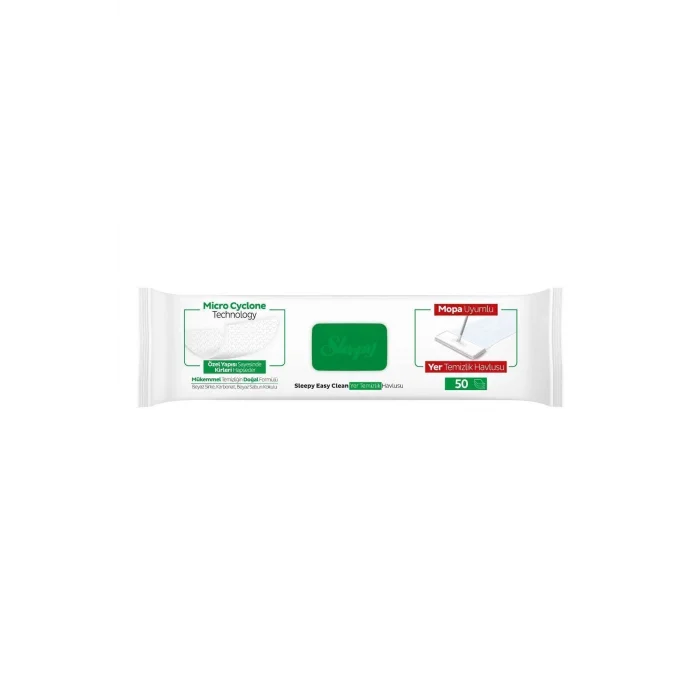 Havlu Easy Clean Beyaz Sabun Katkılı Mopa Uyumlu Yer Temizlik Havlusu&mendili 50 Yaprak