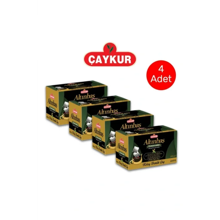 Genel Ürün Altınbaş Tomurcuklu Siyah Demlik Poşet Çay 40lı - 4 Paket
