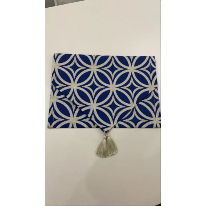 Genel Ürün Lacivert Halka Desenli Runner