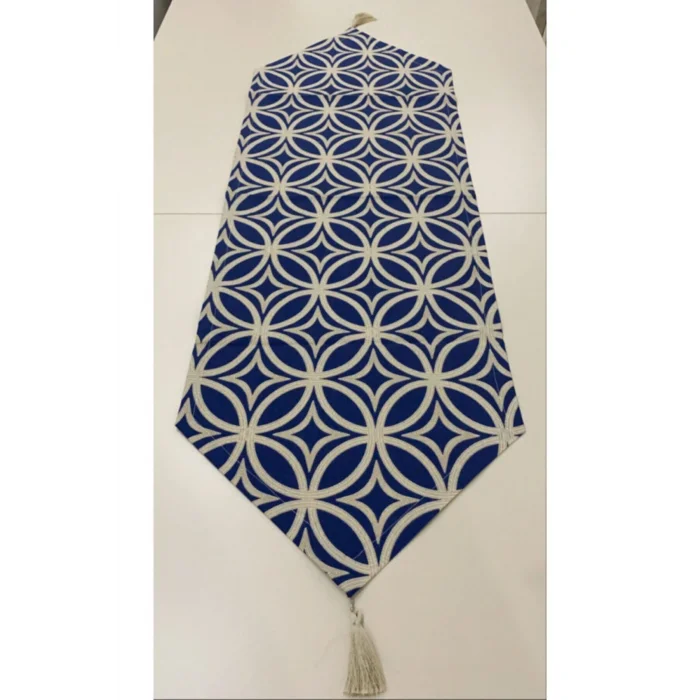 Genel Ürün Lacivert Halka Desenli Runner