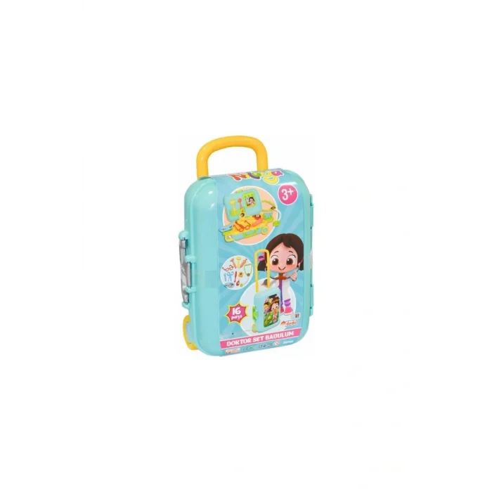 Oyuncak Oyuncak Niloya Doktor Set Bavulum 16 Parça 03722 fen03722