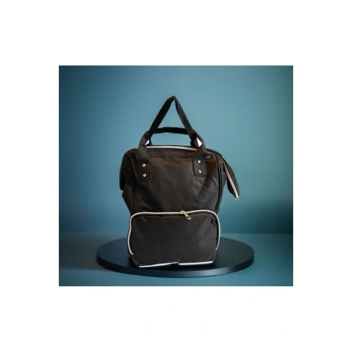 Termos Leke Tutmayan Su Geçirmez Termal Bölmeli Klasik Anne Bebek Bakım Sırt Çantası