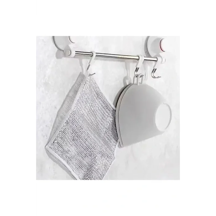 Genel Ürün 5 Adet 20x20 Inox Tel Bez Zor Kir Bezi, Inox Telli Bulaşık Bezi, Mutfak Banyo Bezi