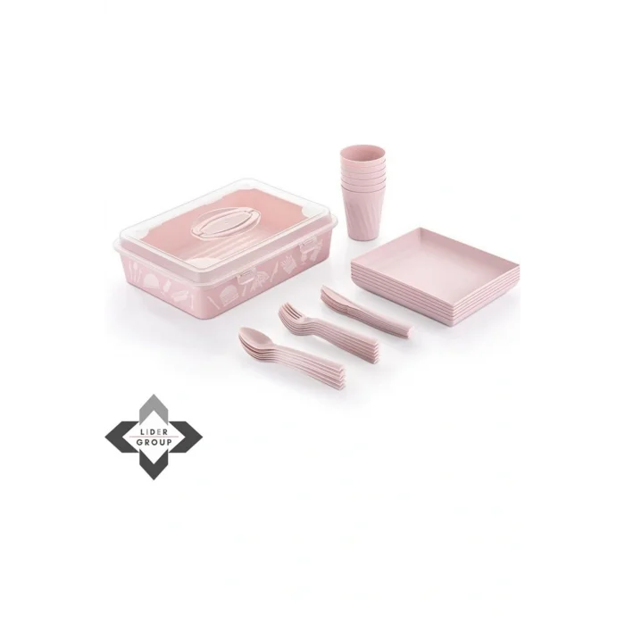 Genel Ürün 32 Parça 6 Kişilik Çantalı Magic Piknik Seti Piknikseti