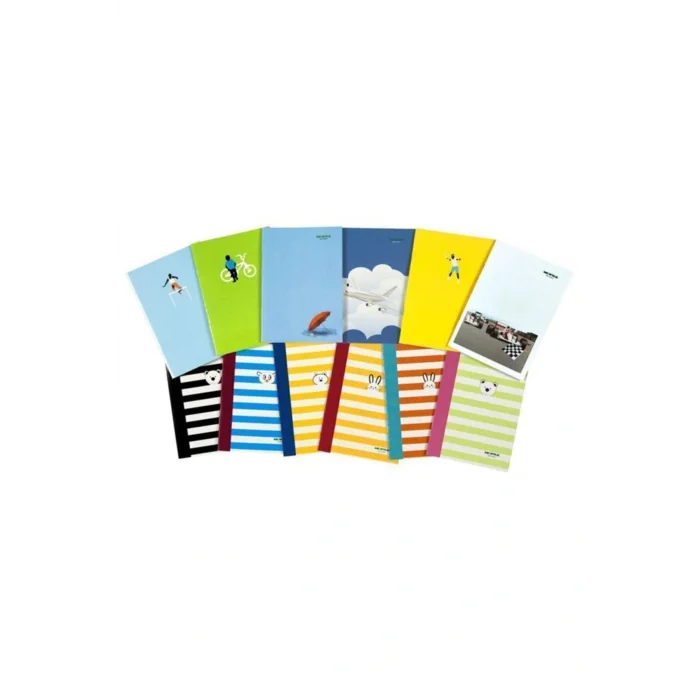 Genel Ürün Okul Defterleri 60 Yaprak Kareli A5 Lise Okul Defteri 3 Adet 60 Yaprak A5 Turuncu Karton Kareli Düz