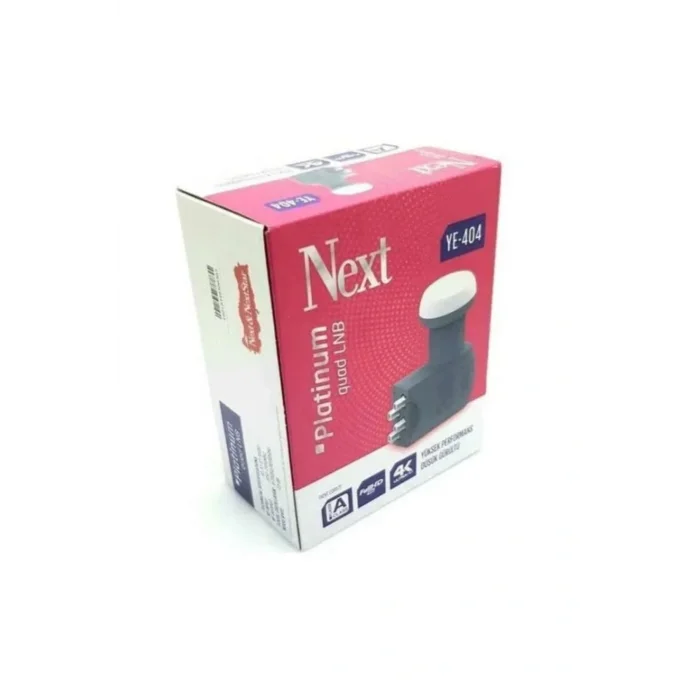 Genel Ürün Next Ye-404 Platinum 0.1db Full Hd 4k Quad Lnb