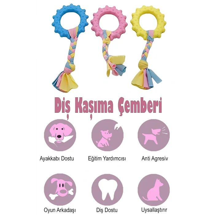 Genel Ürün Köpek Oyun Arkadaşı Köpek Diş Kaşıma Oyuncağı Köpek Fırça Bakım Ödül Köpek Bakım Urunleri Petshop