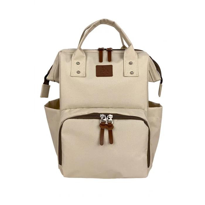 Genel Ürün Tekstil Paris Stylo Anne Bebek Bakım Sırt Çantası-bej Bej Sırt Çantası Sırt Çantası