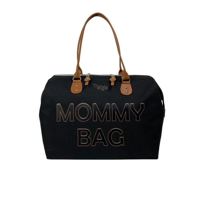 Genel Ürün Mommy Bag 3d Anne Bebek Bakım Çantası - Siyah