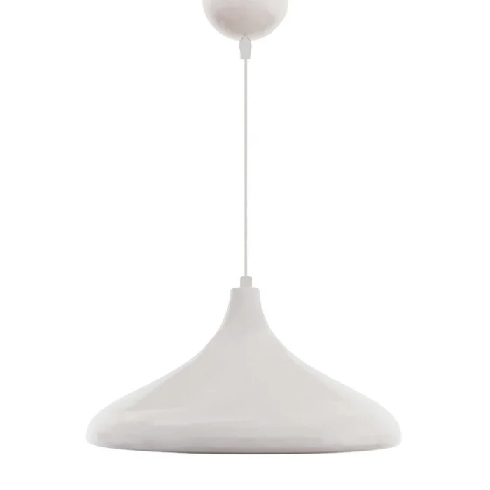 Genel Ürün Retro Rustik Model Modern Metal Tekli Beyaz Sarkıt Avize Cafe