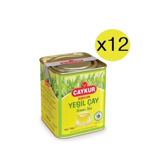 Genel Ürün Burcum Yeşilçay 100 Gr X 12 Adet