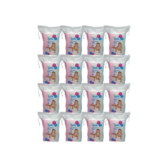 Genel Ürün Maxi Bebek Temizleme Pamuğu 60lı x 16lı Paket