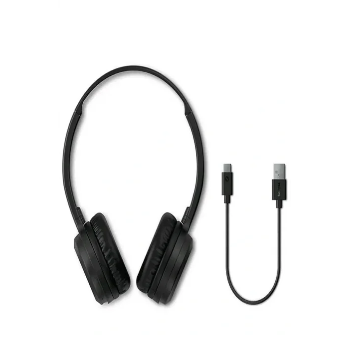 Genel Ürün Tah1108Bk Siyah Mikrofonlu Kablosuz Kulak Üstü Kulaklık