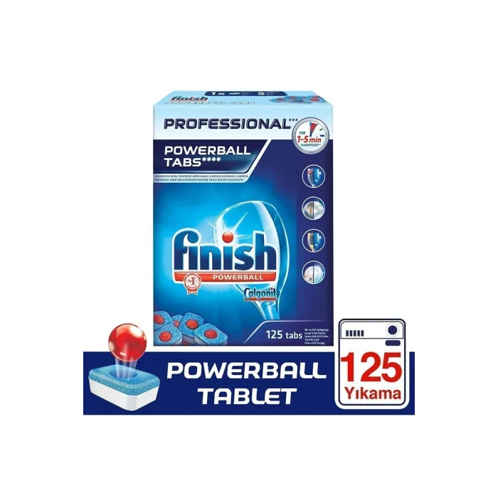 Genel Ürün Professional 125 Tablet Bulaşık Mak. Det.
