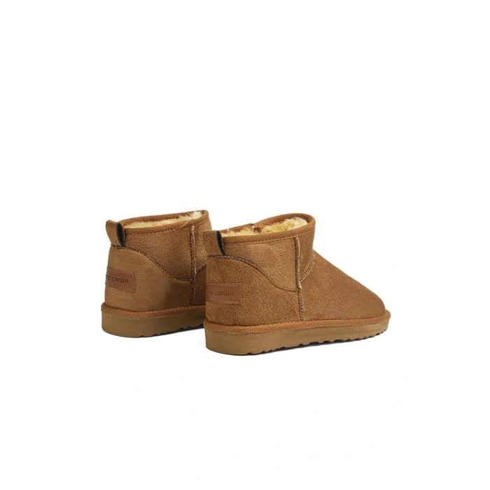 Genel Ürün İçi Peluşlu Süet Taba Kadın Bot - PC-52126