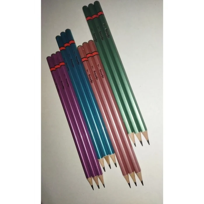 Genel Ürün Metalik Kurşun Kalem Hb 12 Adet