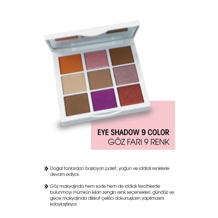 Genel Ürün 9lu Far Paleti