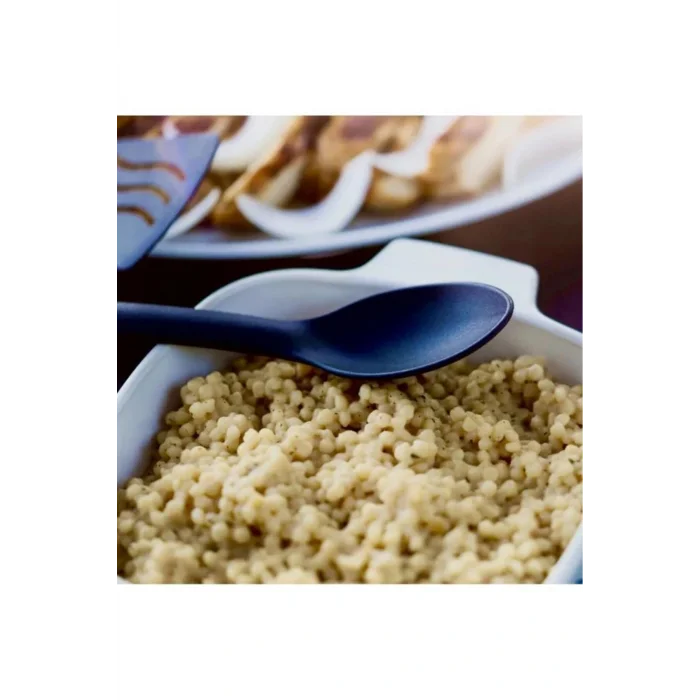 Genel Ürün 3lü Mini Plastik Spatula Kaşık Çatal Servis Seti Takımı Siyah