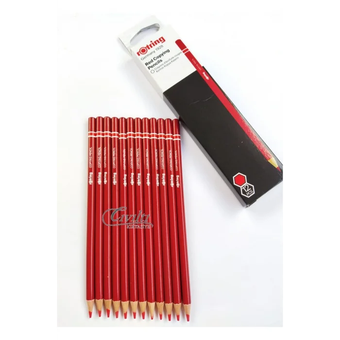 Genel Ürün Kırmızı Kopya Kalemi 12 Adet
