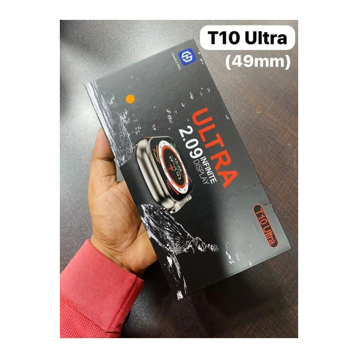 Kol Saati T10 Ultra Akıllı Saat 49mm Ocean Turuncu 1 Renk Kordon Hediye