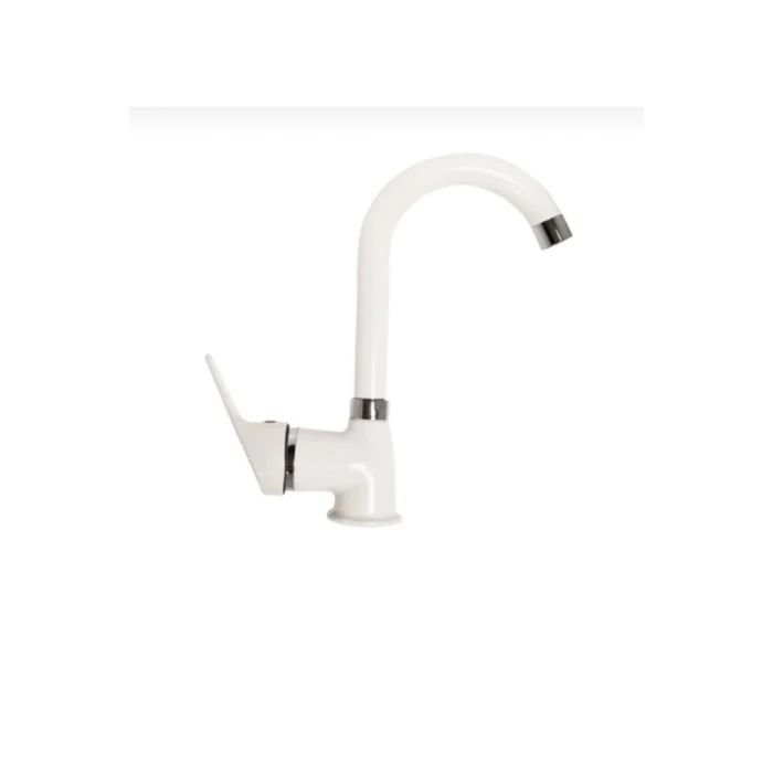 Genel Ürün Beyaz Lavabo Bataryası Armatür