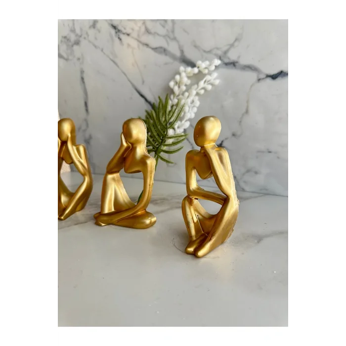 Biblo 3lü Düşünen Kadın Biblo Dekor