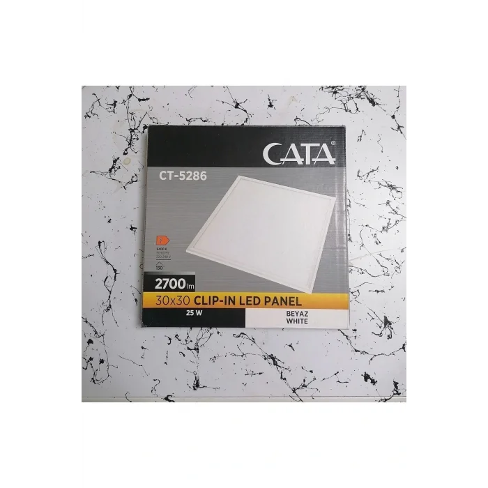 Genel Ürün Sıva Altı Led Panel Ct-5286 25 Watt 30x30 Klipin Led Panel Beyaz Işık