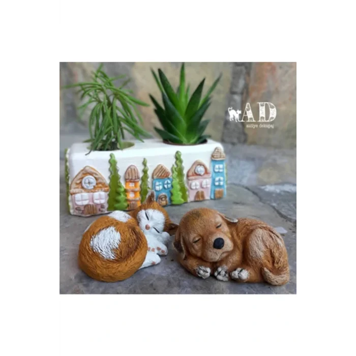 Biblo Mini Kedi Köpek Biblo