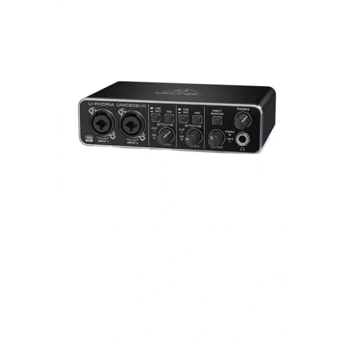 Genel Ürün 2 Giriş 2 Çıkış Usb Stüdyo Ses Kartı Umc202hd