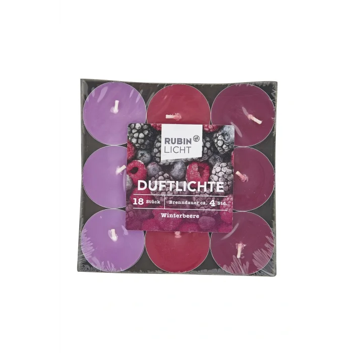 Genel Ürün Kış Meyveleri Kokulu Mum  18li