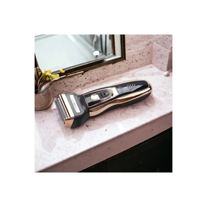 Genel Ürün Yok RD-6360 3 Başlıklı Tıraş Makinası Profesyonellerin Tercihi Altın Saç-Sakal-Burun 30 - 60 dk Isl