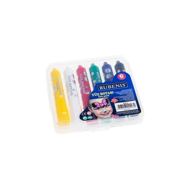 Genel Ürün Rubenıs Yüz Boyası Çevirmeli 6 Lı Ryb-6