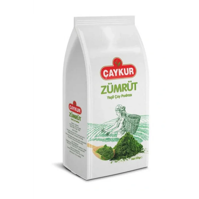 Genel Ürün Zümrüt Yeşil Çay Pudrası 2x Adet Matcha Çayı 150 gr