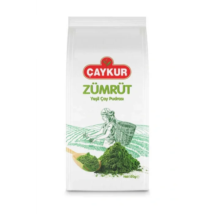 Genel Ürün Zümrüt Yeşil Çay Pudrası 2x Adet Matcha Çayı 150 gr