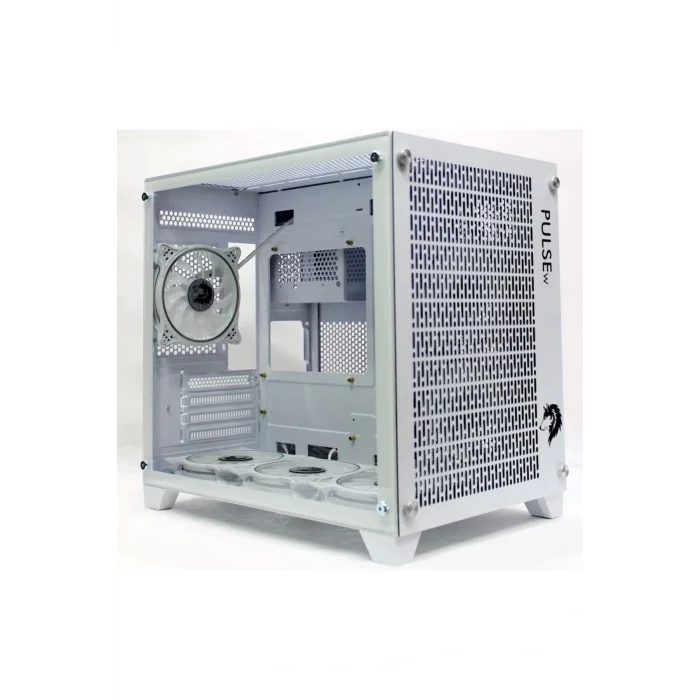 Genel Ürün Tiranozor Ti-Game Pulse-W 6 Rgb Fan Beyaz Mesh Gamıng Kasa Power Yok