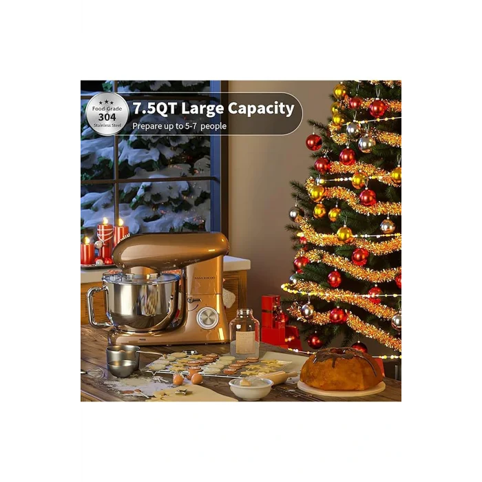 Genel Ürün Stand Mikser 1500w 6 P Hız Tilt-head Elektrikli Mutfak Şefi